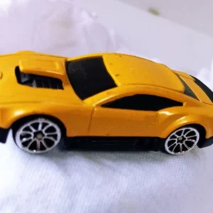 MOTORMAX Yellow sports car( CAMARO? ) W6203 Approx 1/64 Scale