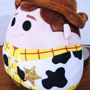 NWOT GENUINE Squishmallow 10″ Disney Toy Story’s Woody Sheriff Plush Kellytoy